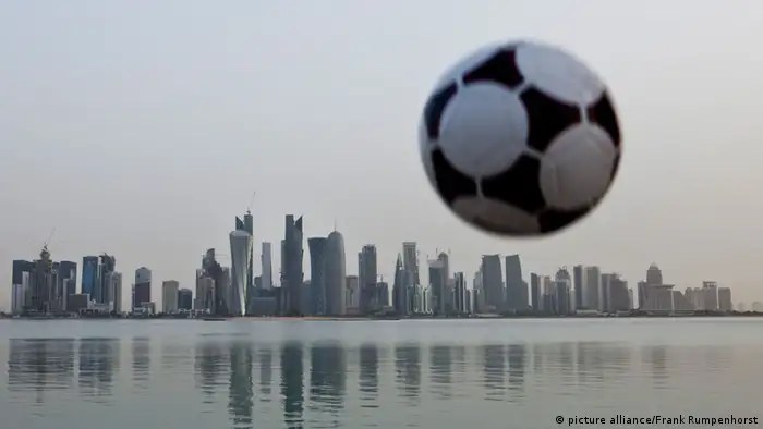 Katar WM-Gastgeber FIFA 2022 Symbolbild