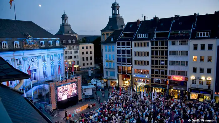 Beethovenfest: „Public Viewing“ auf dem Bonner Marktplatz