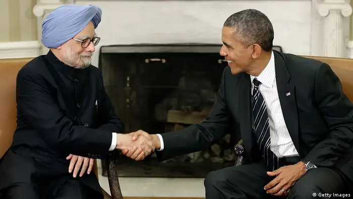 USA Obama Indien Singh Gespräche Syrien