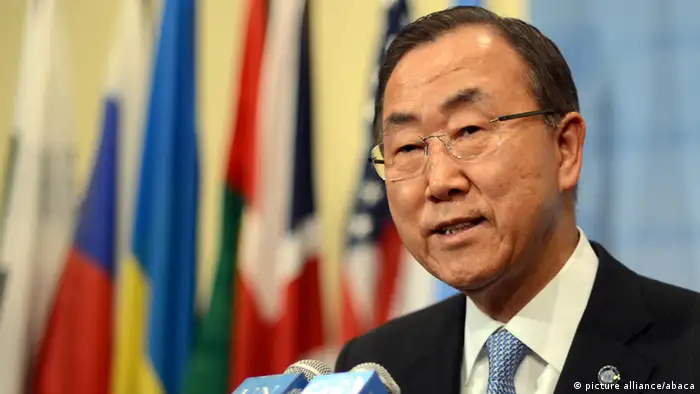 Ban Ki-moon New York 27.09.2013 Overlay