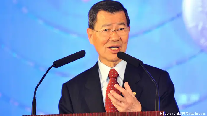 Porträt Taiwans ehemaliger Vizepräsident Vincent Siew