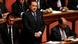 Italiens Ex-Premier Silvio Berlusconi bei seiner kurzen Rede im Senat (Foto: Reuters) Italiens Ex-Premier Silvio Berlusconi bei seiner kurzen Rede im Senat (Foto: Reuters)