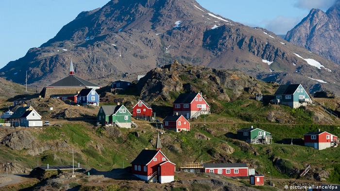 Деревня инуитов Гренландии