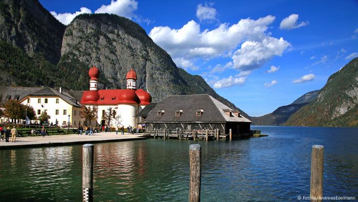 Königssee St. Bartholomä Watzmann Bayern