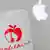 Eine Tasse mit dem Logo des Cafés "Apfelkind" steht vor einem Apple Computer (Foto: picture-alliance/dpa)