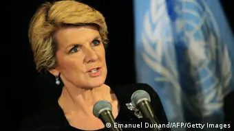 Australien Außenministerin Julie Bishop