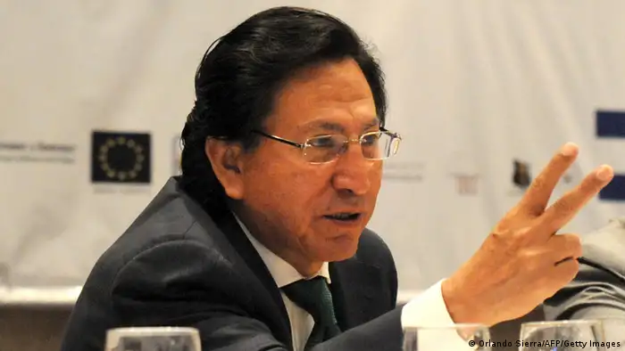 Ehemaliger Präsidenten von Peru, Alejandro Toledo (Orlando Sierra/AFP/Getty Images)