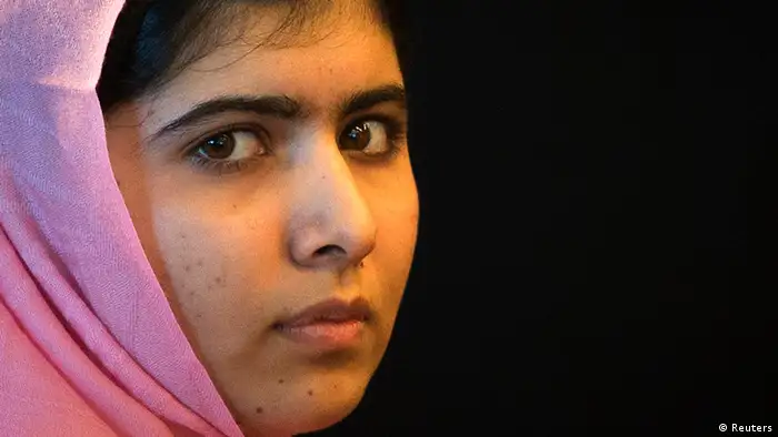 Pakistan Bloggerin Malala Yousafzai aus dem Swat-Tal