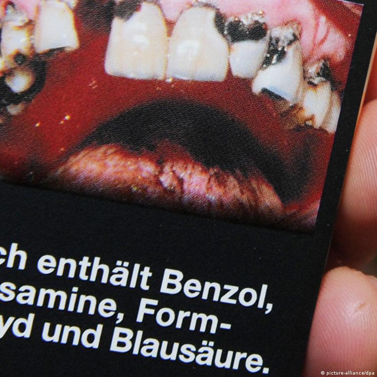 cigarettes germany box fetus Rotting teeth on cigarette packs My girlfriend bought me a