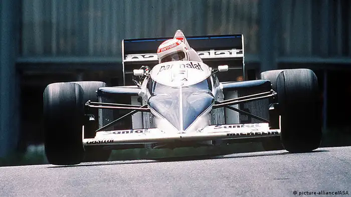 Nelson Piquet beim Formel-1-Grand Prix 1983 in Monaco. Foto: dpa-pa