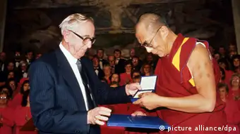 Friedensnobelpreisträger 1989 Dalai Lama