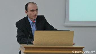 Andrey Kazakevich, Director of the Minsk Institute Political Sphere (photo from 2013) 