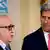 Waziri John Kerry na mpatanishi wa mgogoro wa Syria Lakhdar Brahimi.