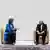 Atomgespräch in Genf: Die EU-Beauftragte Ashton und Irans Außenminister Sarif (Foto: AFP/Getty Images)