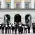 Newly appointed Norwegian Prime Minister Erna Solberg (C) and her government pose in front of the Royal Palace in Oslo (Photo: REUTERS/Hakon Mosvold Larsen/NTB Scanpix)