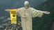 Greenpeace Aktivisten auf der Christus Statue (Photo: Daniel Beltr/Greenpeace)