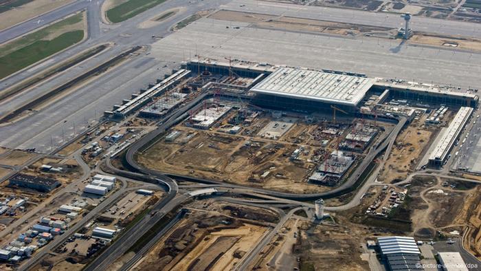 Baustelle Flughafen Berlin Brandenburg International BER