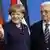 Angela Merkel und Mahmud Abbas (Foto: Michael Sohn/AP)