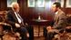Mahmoud Abbas (l.), Praesident der Palaestinensischen Autonomiebehoerde, im Interview mit DW-Redakteur Mohamed Ibrahim (r.). Aufnahme: Berlin, 18.10.13 Foto: Khalid El Kaoutit / DW Mahmoud Abbas (l.), Praesident der Palaestinensischen Autonomiebehoerde, im Interview mit DW-Redakteur Mohamed Ibrahim (r.). Aufnahme: Berlin, 18.10.13 Foto: Khalid El Kaoutit / DW