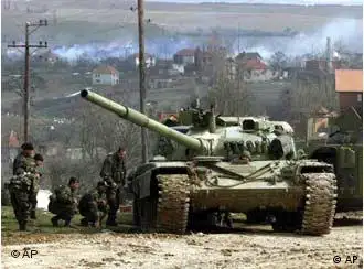 科索沃战争期间的坦克