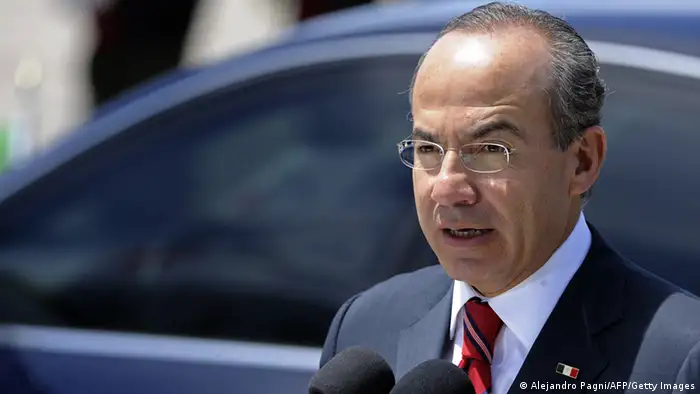 Felipe Calderon Mexiko (Alejandro Pagni/AFP/Getty Images)