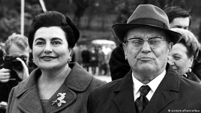 Jovanka Broz i Josip Broz Tito