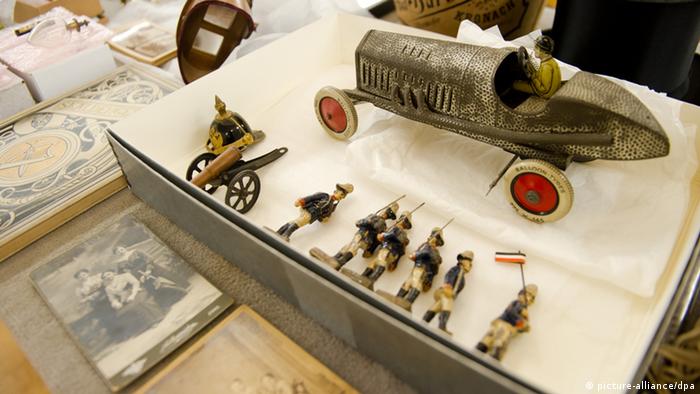 Детские игрушки, выставленные в Ганновере