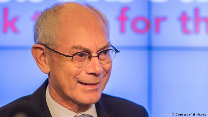 El presidente del Consejo Europeo, Herman van Rompuy: