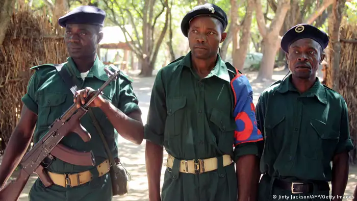 Mosambik RENAMO Rebellen im Gorongosa Gebirge 2013 (Jinty Jackson/AFP/Getty Images)
