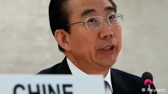 China UN Menschenrechtsrat Sitzung 22.10.2013 Genf