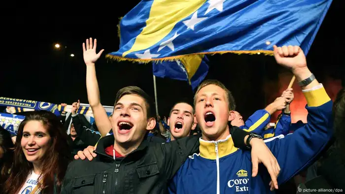 Fußball Länderspiel Bosnien-Herzegovina Lithauen