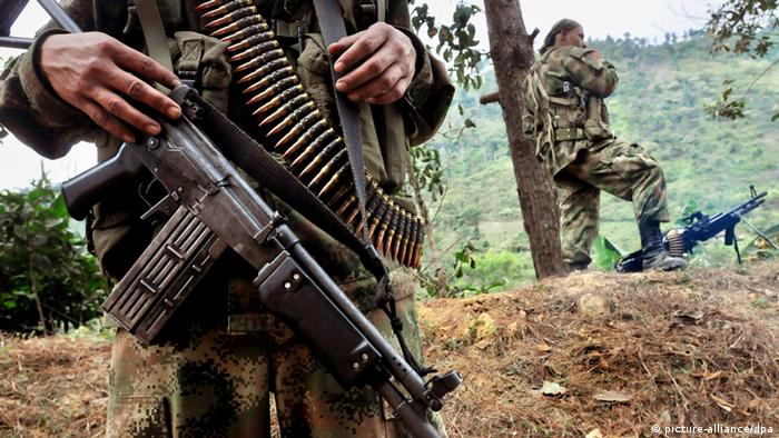 Combatiente de las FARC.