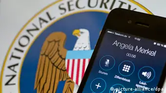 Bundeskanzlerin Merkel NSA Überwachung Obama Symbolbild Lädiertes Bündnis