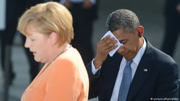 Bundeskanzlerin Merkel NSA Überwachung Obama