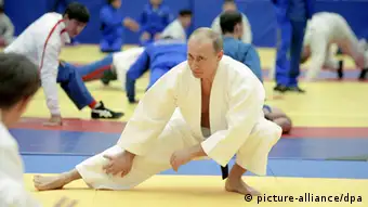 Putin beim Judo-Training