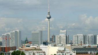 Berlin - Silhouette mit Fernsehturm p178