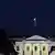 Das weiße Haus in Washington DC in der Nacht