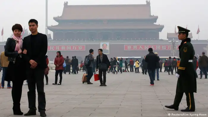 Militär - Tiananmen Platz in Peking