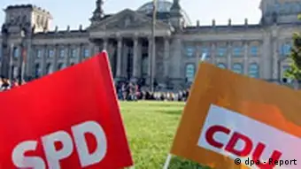 Symbolbild Koalition SPD CDU