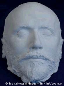 Tchaikovsky's death mask Copyright: Tchaikovsky Museum in Klin