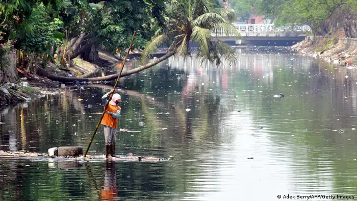 Fluss Citarum in Indonesien (Foto: Adek Berry/AFP/Getty Images)