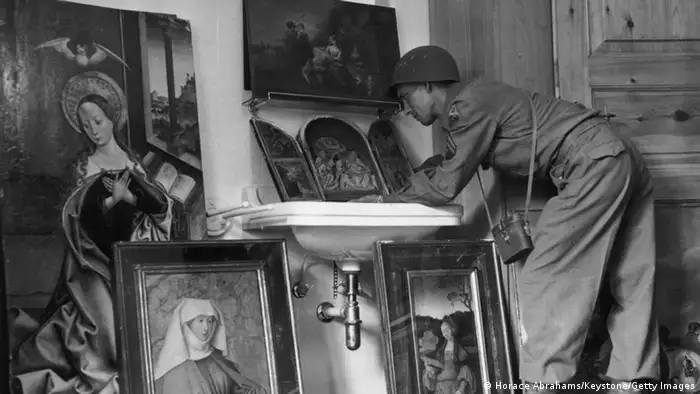 US Soldaten finden Nazi-Schatz: Kunst aus ganz Europa