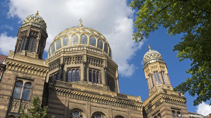 The New Synagogue is located in Oranienburger Straße in Berlin (Photo: dpa)