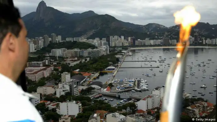 Olympische Fackel in Rio De Janeiro (Foto: Getty)