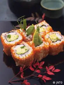 4. Sushi rolls/Shushirollen
