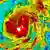 Спутниковый снимок урагана ''Хайян''
