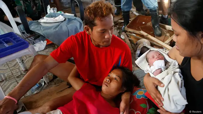 Philippinen Geburt Tacloban 11.11.2013