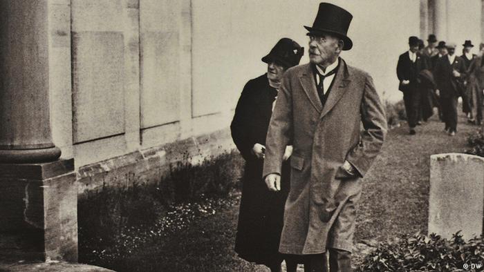 Historisches Foto von Rudyard Kipling in der Ausstellung Missing sons in Bonn