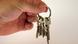 Hand mit Schluesselbund Hand mit Schluesselbund