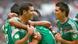 Jubel um Mexikos Torschützen zum 5:0, Rafael Marquez (l.). Foto: Getty Images Jubel um Mexikos Torschützen zum 5:0, Rafael Marquez (l.). Foto: Getty Images